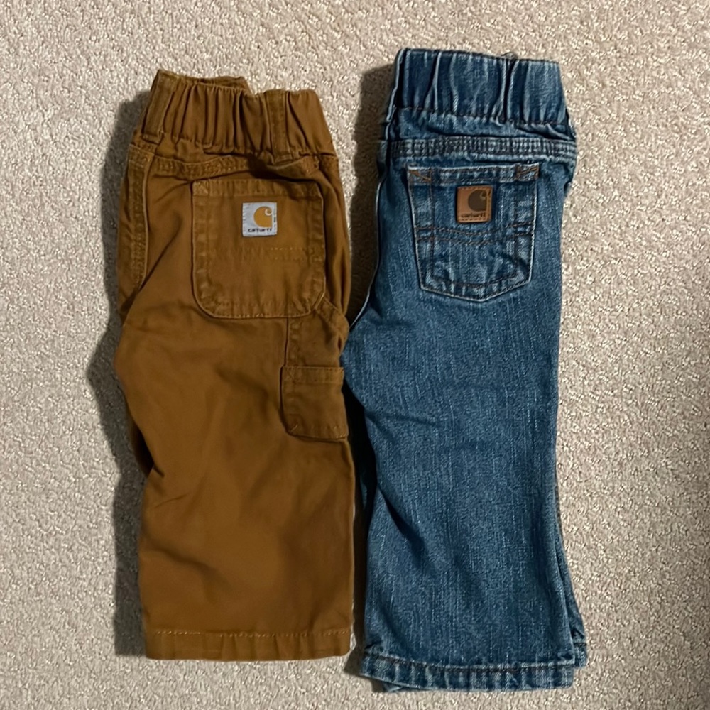 Baby Carhartt pants bundle